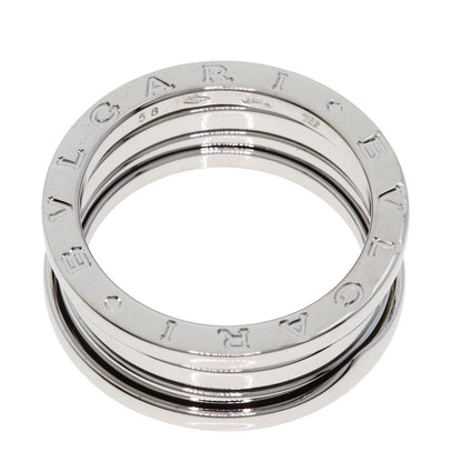 BVLGARI B.zero1 3 Bands #58 Ring K18 White Gold Ladies [Used]