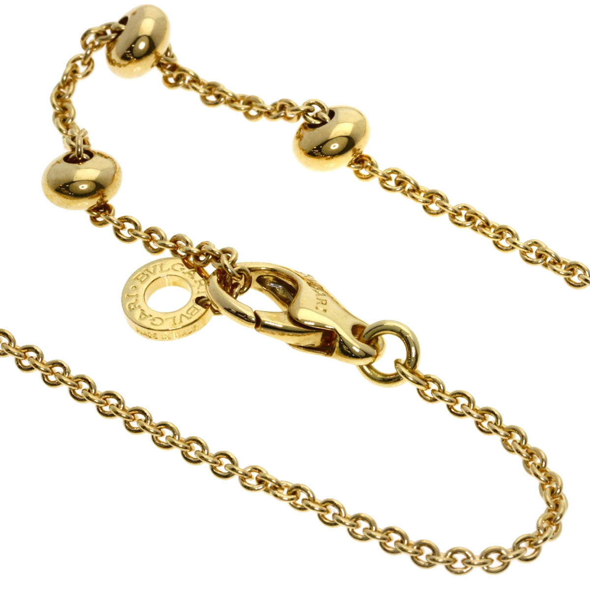 BVLGARI B.zero1 element Necklace K18 Yellow Gold Ladies [Used]