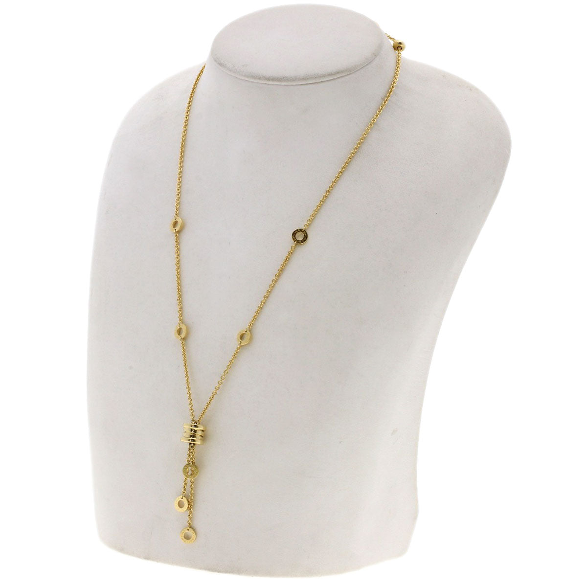 BVLGARI B.zero1 element Necklace K18 Yellow Gold Ladies [Used]