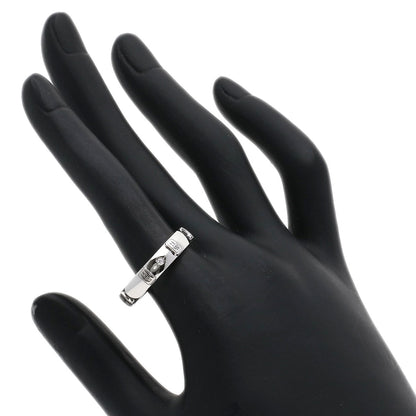 HARRY WINSTON HW logo band Diamond Ring K18 White Gold Ladies [Used]