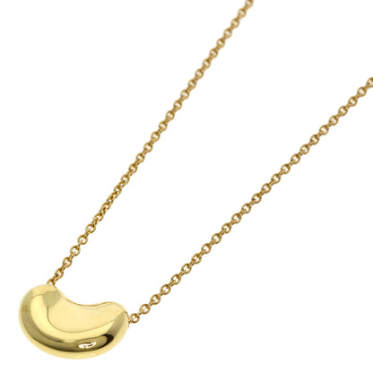 TIFFANY&Co. Bean Necklace K18 Yellow Gold Ladies [Used]
