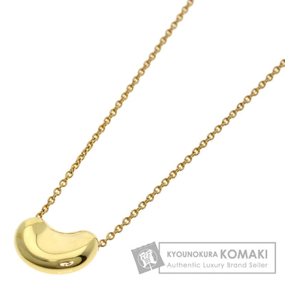 TIFFANY&Co. Bean Necklace K18 Yellow Gold Ladies [Used]