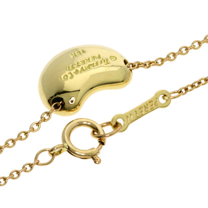 TIFFANY&Co. Bean Necklace K18 Yellow Gold Ladies [Used]