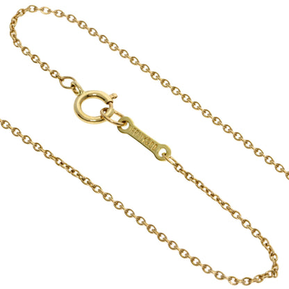 TIFFANY&Co. Bean Necklace K18 Yellow Gold Ladies [Used]