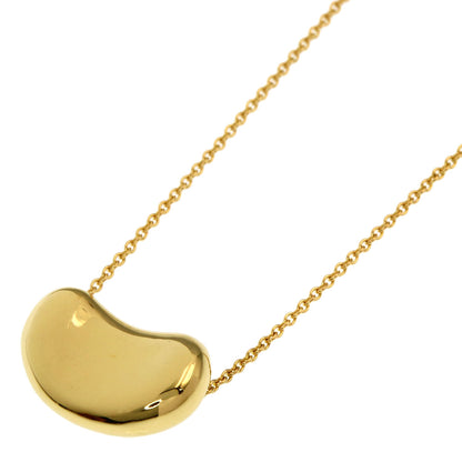 TIFFANY&Co. Bean Necklace K18 Yellow Gold Ladies [Used]