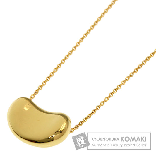 TIFFANY&Co. Bean Necklace K18 Yellow Gold Ladies [Used]