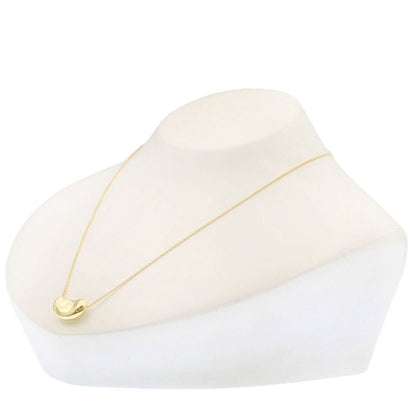 TIFFANY&Co. Bean Necklace K18 Yellow Gold Ladies [Used]