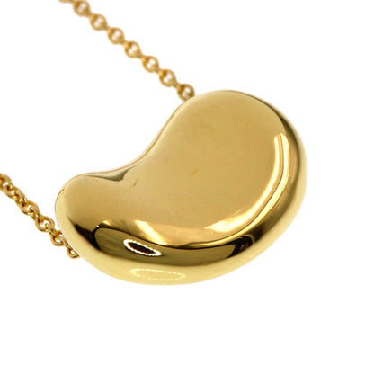 TIFFANY&Co. Bean Necklace K18 Yellow Gold Ladies [Used]