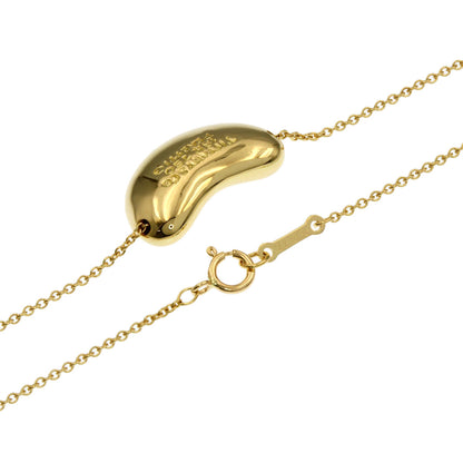 TIFFANY&Co. Bean Necklace K18 Yellow Gold Ladies [Used]