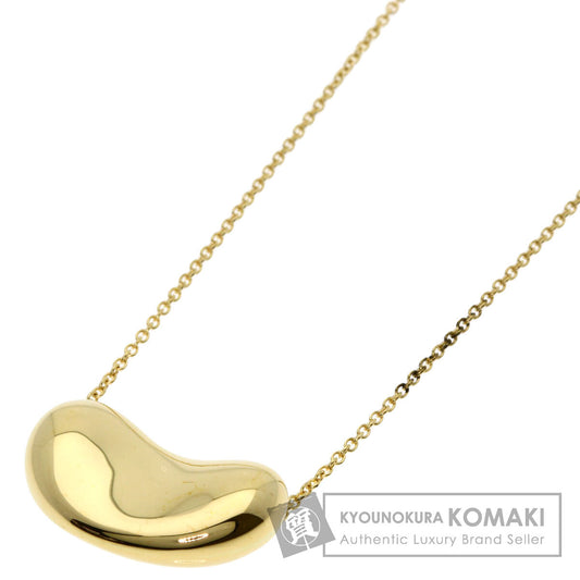 TIFFANY&Co. Bean Necklace K18 Yellow Gold Ladies [Used]