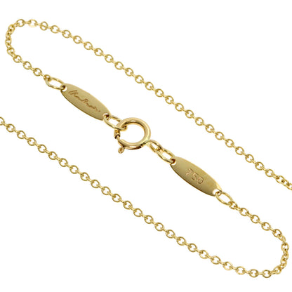 TIFFANY&Co. teardrop Necklace K18 Yellow Gold Ladies [Used]