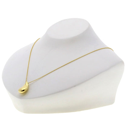 TIFFANY&Co. teardrop Necklace K18 Yellow Gold Ladies [Used]