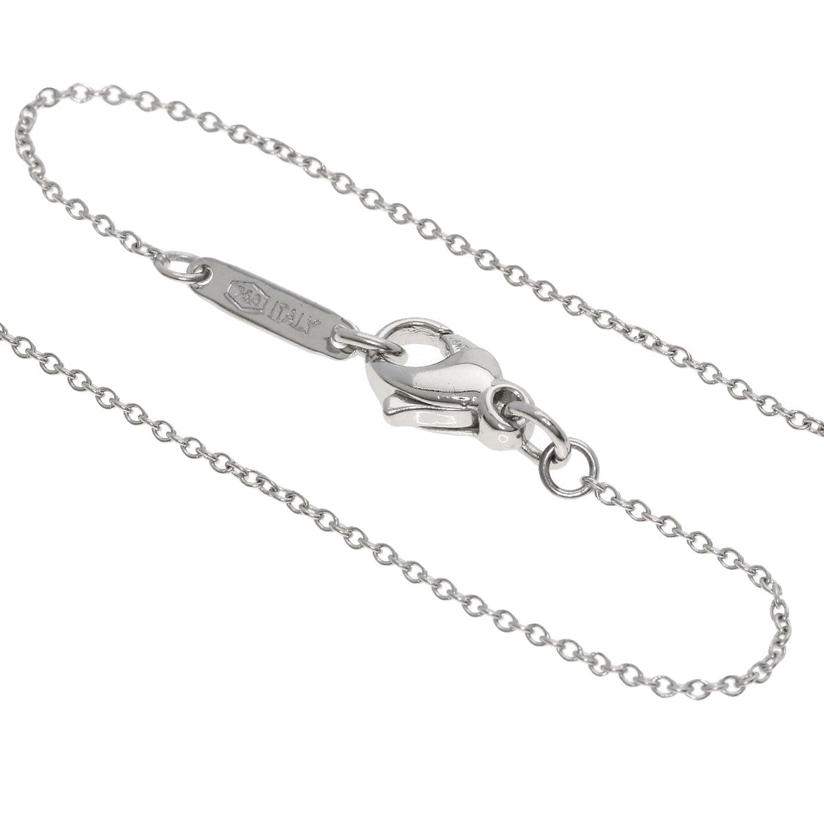 TIFFANY&Co. David Necklace K18 White Gold Ladies [Used]