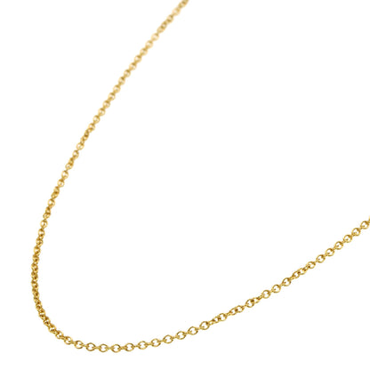 TIFFANY&Co. Chain 16.1" Necklace K18 Yellow Gold Ladies [Used]