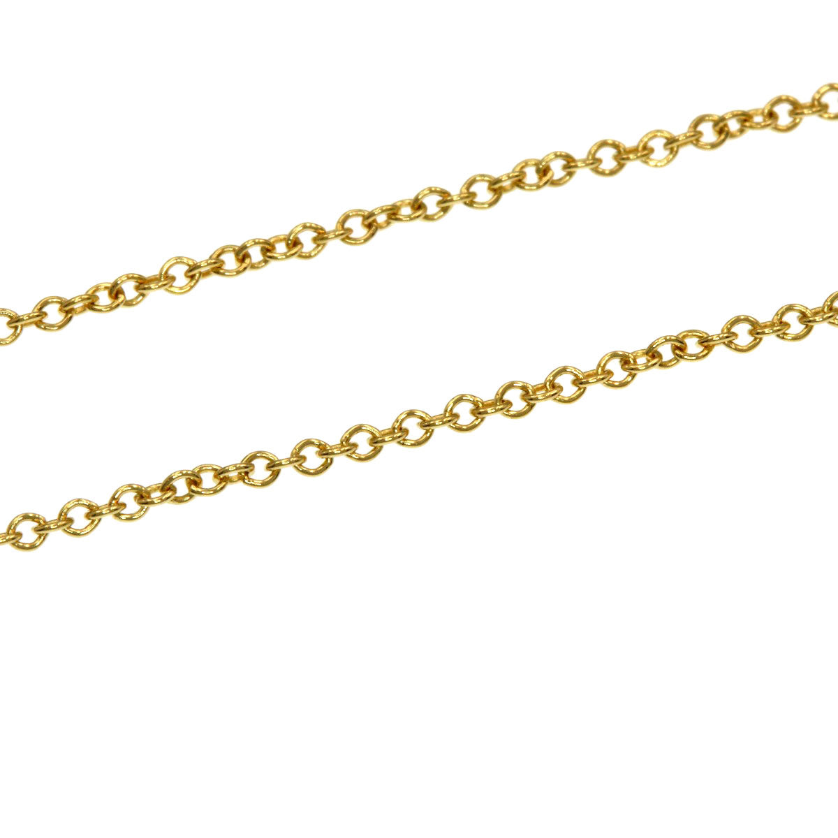 TIFFANY&Co. Chain 16.1" Necklace K18 Yellow Gold Ladies [Used]