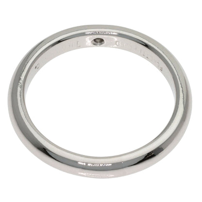 TIFFANY&Co. Stacking band 1P Diamond Ring Platinum PT950 Ladies [Used]