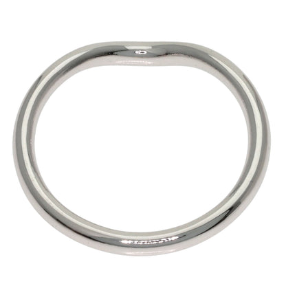 TIFFANY&Co. Curved band Ring Platinum PT950 Ladies [Used]