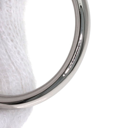 TIFFANY&Co. Curved band Ring Platinum PT950 Ladies [Used]