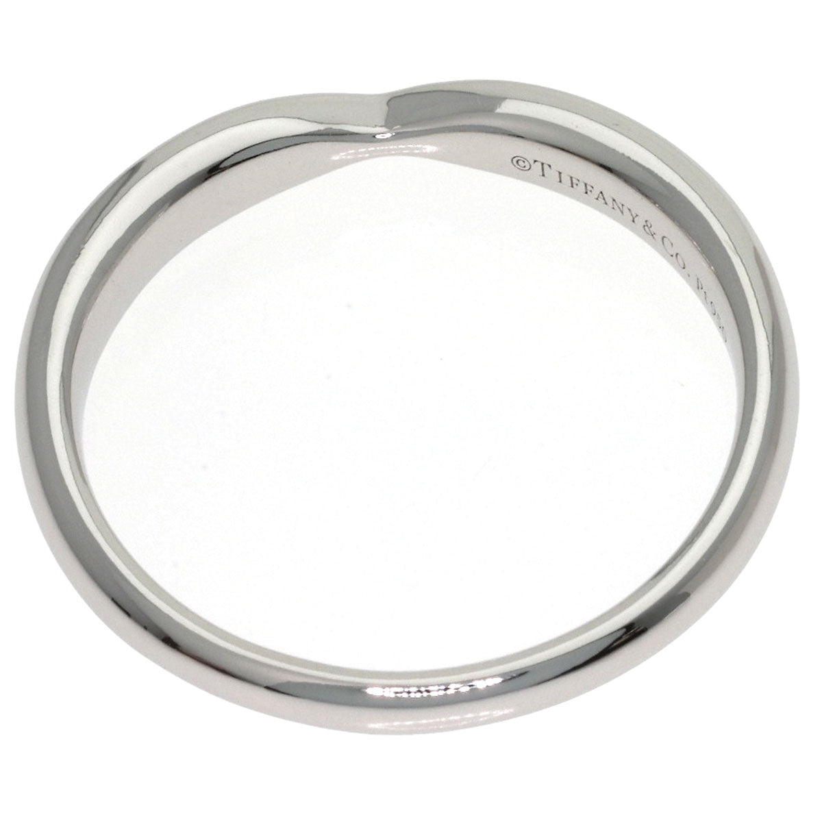 TIFFANY&Co. Harmony Wedding Ring Platinum PT950 Ladies [Used]