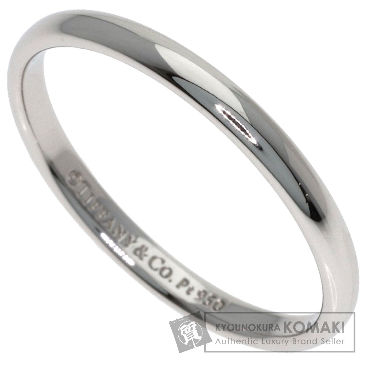 TIFFANY&Co. Stacking band Ring Platinum PT950 Ladies [Used]