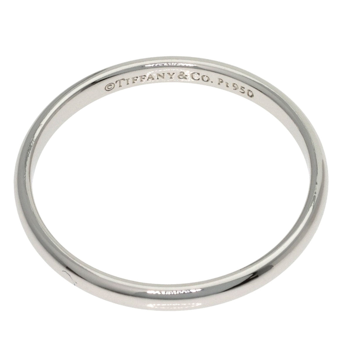 TIFFANY&Co. Stacking band Ring Platinum PT950 Ladies [Used]