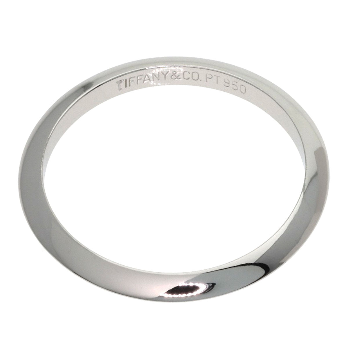 TIFFANY&Co. Knife edge Ring Platinum PT950 Ladies [Used]
