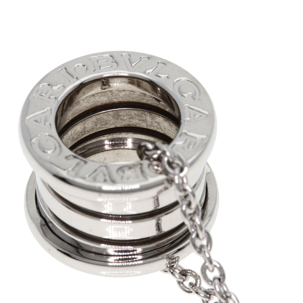 BVLGARI B.zero1 Necklace K18 White Gold Ladies [Used]
