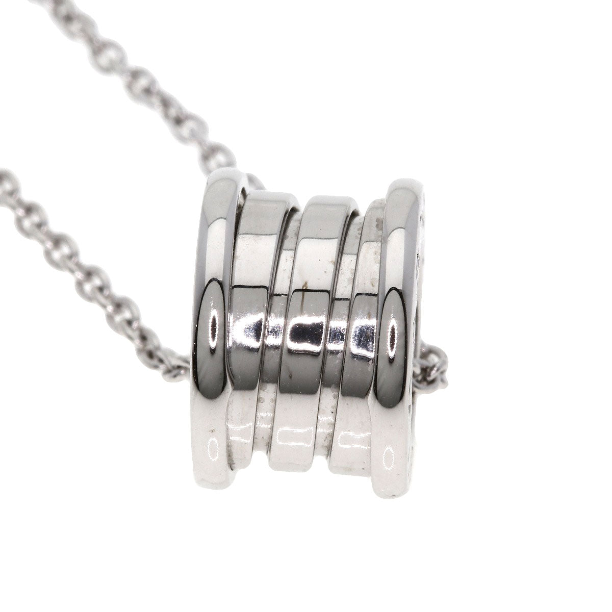 BVLGARI B.zero1 Necklace K18 White Gold Ladies [Used]