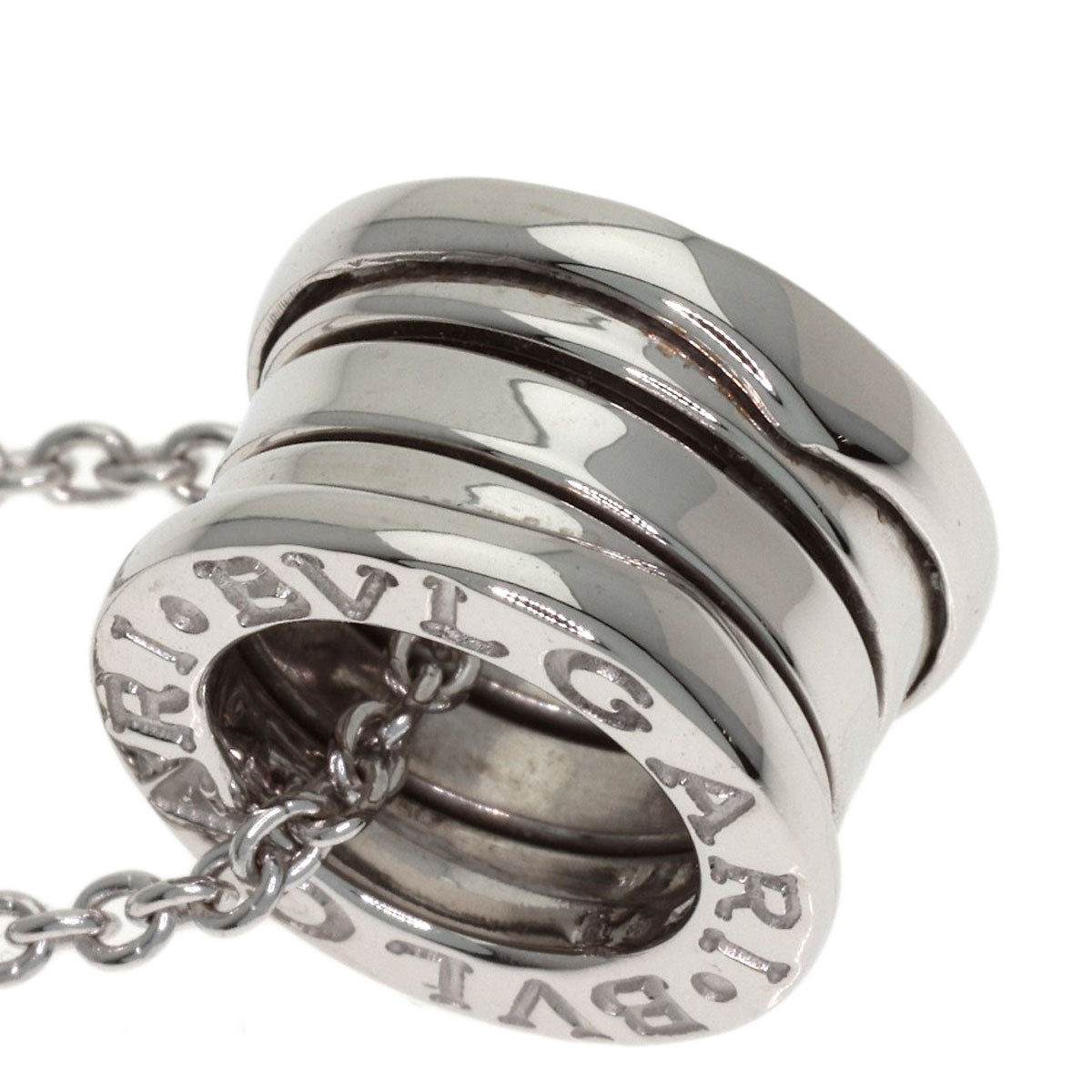 BVLGARI B.zero1 Necklace K18 White Gold Ladies [Used]