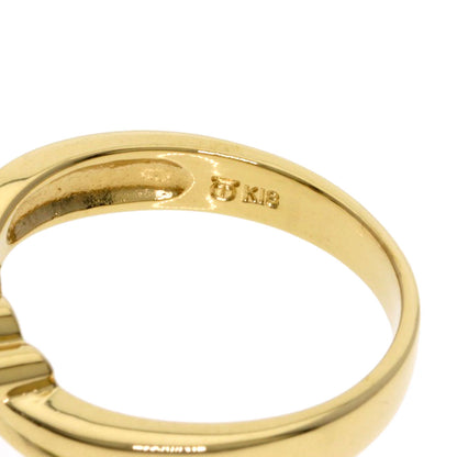 TASAKI Pearl Pearl Diamond Ring K18 Yellow Gold Ladies [Used]