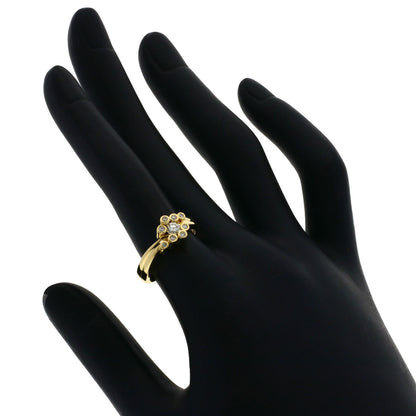 TASAKI Pearl Pearl Diamond Ring K18 Yellow Gold Ladies [Used]