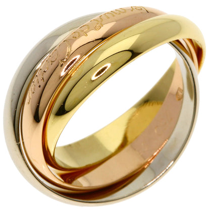 CARTIER Trinity MM #55 Ring K18 Yellow Gold 18K Pink GoldLadies [Used]