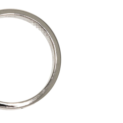 CARTIER Mini love ring #51 Ring K18 White Gold Ladies [Used]