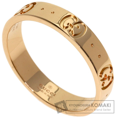 GUCCI Icon # 15 Ring K18 Pink Gold Ladies [Used]