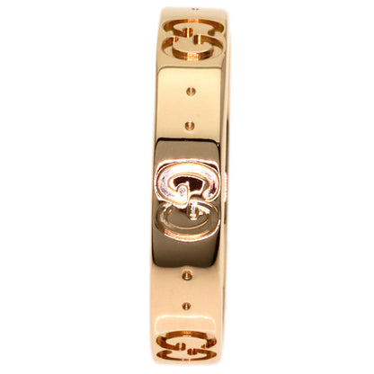 GUCCI Icon # 15 Ring K18 Pink Gold Ladies [Used]