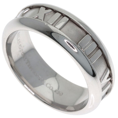 TIFFANY&Co. Atlas Ring K18 White Gold Ladies [Used]