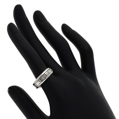 TIFFANY&Co. Atlas Ring K18 White Gold Ladies [Used]