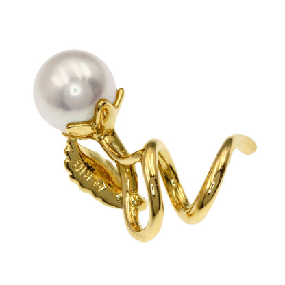 MIKIMOTO Reef Pearl Pearl Pendant top K18 Yellow Gold Ladies [Used]