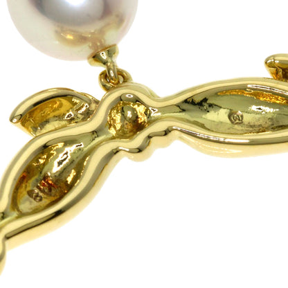 MIKIMOTO Pearl Pearl Necklace K18 Yellow Gold Ladies [Used]