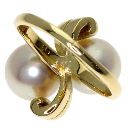 MIKIMOTO Pearl Pearl Ring K14 Yellow Gold Ladies [Used]