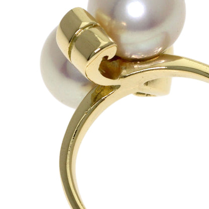 MIKIMOTO Pearl Pearl Ring K14 Yellow Gold Ladies [Used]