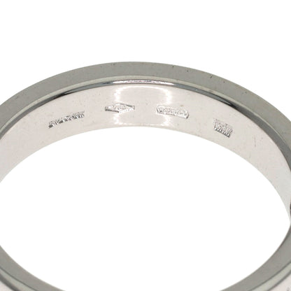 BVLGARI Double logo Diamond Ring K18 White Gold Ladies [Used]