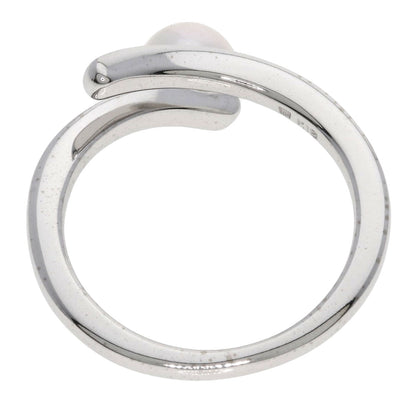 MIKIMOTO Perlita Pearl Pearl Ring K18 White Gold Ladies [Used]