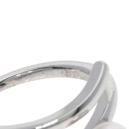 MIKIMOTO Perlita Pearl Pearl Ring K18 White Gold Ladies [Used]