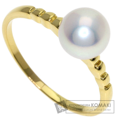 MIKIMOTO Pearl Pearl Ring K18 Yellow Gold Ladies [Used]