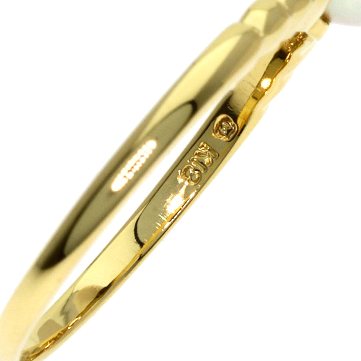 MIKIMOTO Pearl Pearl Ring K18 Yellow Gold Ladies [Used]