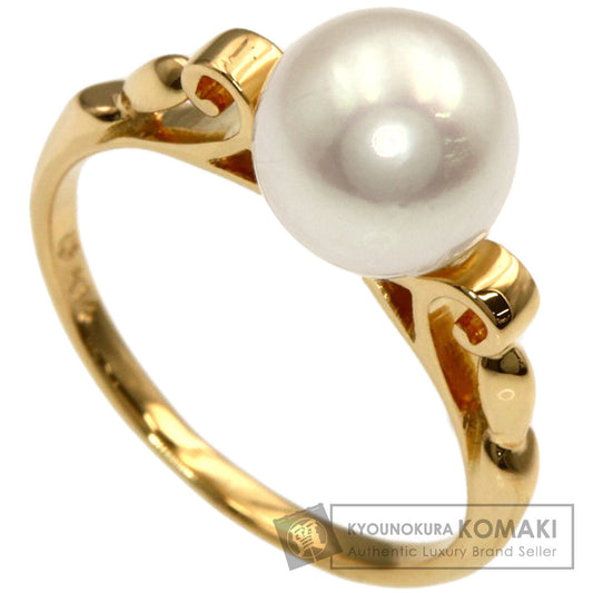 MIKIMOTO Pearl Pearl Ring K14 Yellow Gold Ladies [Used]