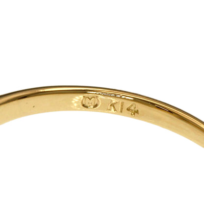 MIKIMOTO Pearl Pearl Ring K14 Yellow Gold Ladies [Used]