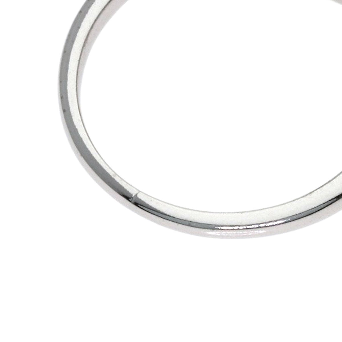 MIKIMOTO Pearl Pearl Diamond Ring K18 White Gold Ladies [Used]