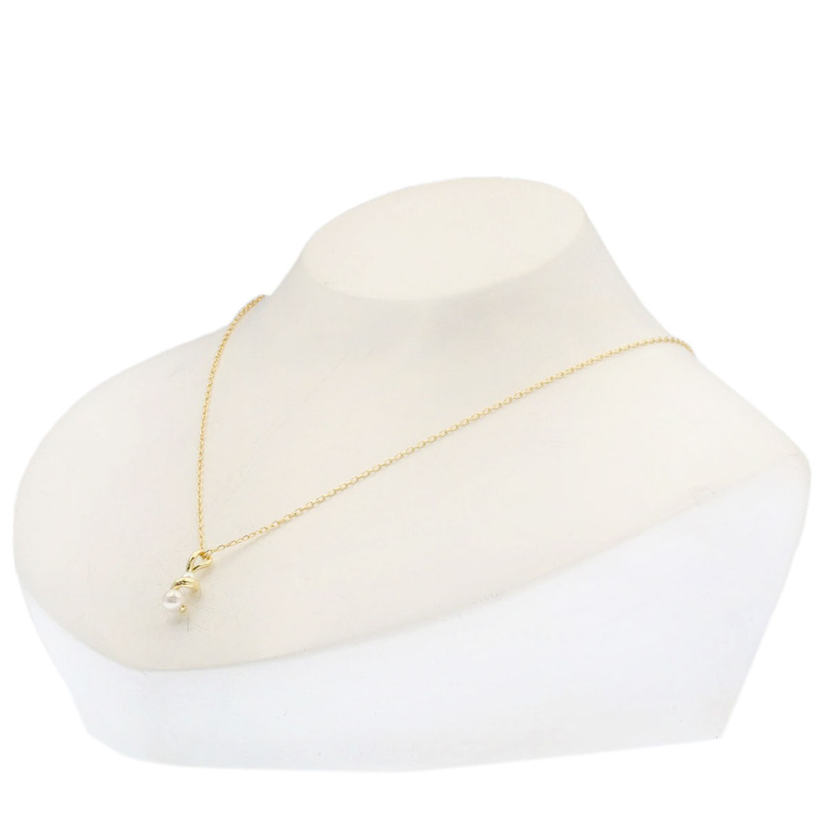 MIKIMOTO Pearl Pearl Necklace K18 Yellow Gold Ladies [Used]